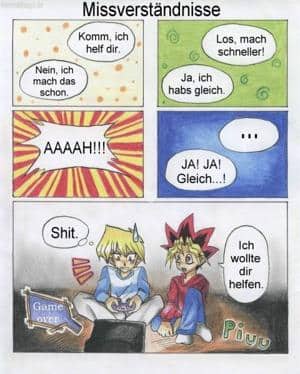 Missverständnisse (noch ein Yu-Gi-Oh! Minicomic)