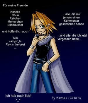 Ein DANKE an meine lieben Freunde...^^