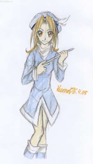 Skizze zu nem Hauptchara