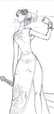 Hakufu - erster Arbeitsschritt