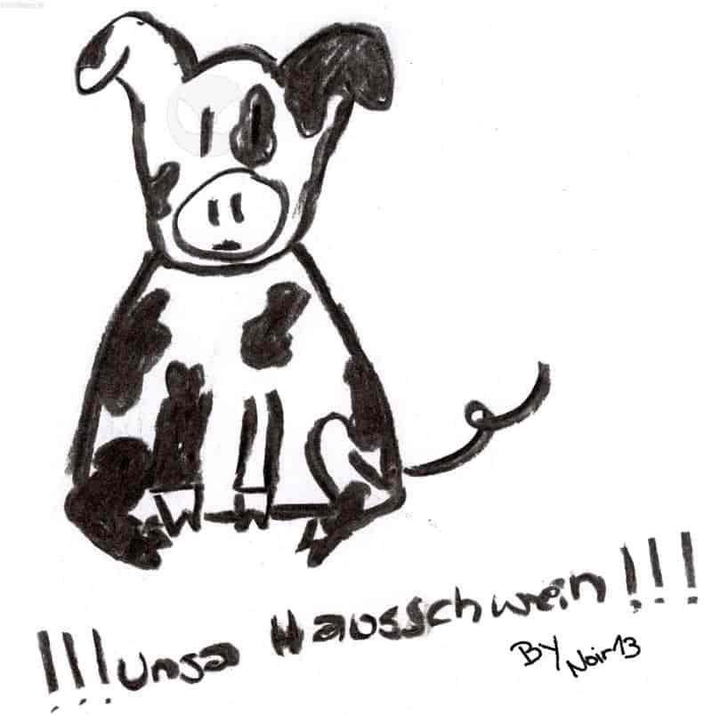 Unsa Hausschwein!!!