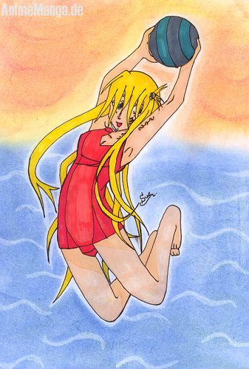 Spielen wir Wasserball! <.<"