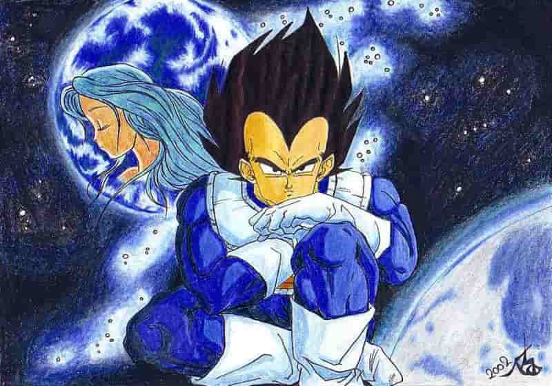 Vegeta&Bulma//Moon&Earth