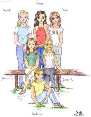 Freundinnen(coloriert)