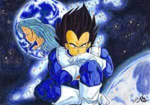 Vegeta&Bulma//Moon&Earth