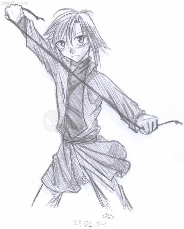 Toll, er hat eine Schnur! ^^