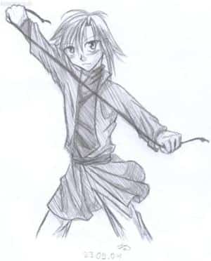 Toll, er hat eine Schnur! ^^