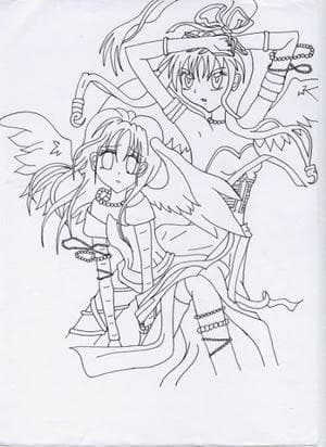 Maron & Fin Outlines