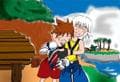 Sora and Riku