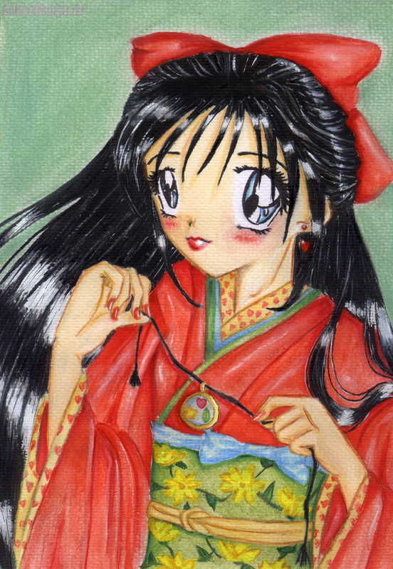 Yumiko im Kimono ^_^