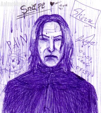 Snape -Kritzelei