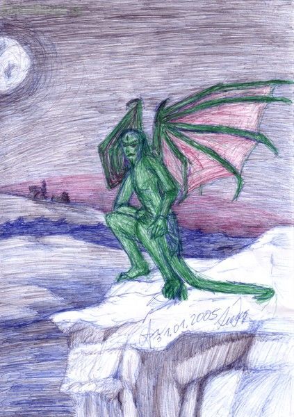 Gargoyle in Landumgebung - 31.02.2005