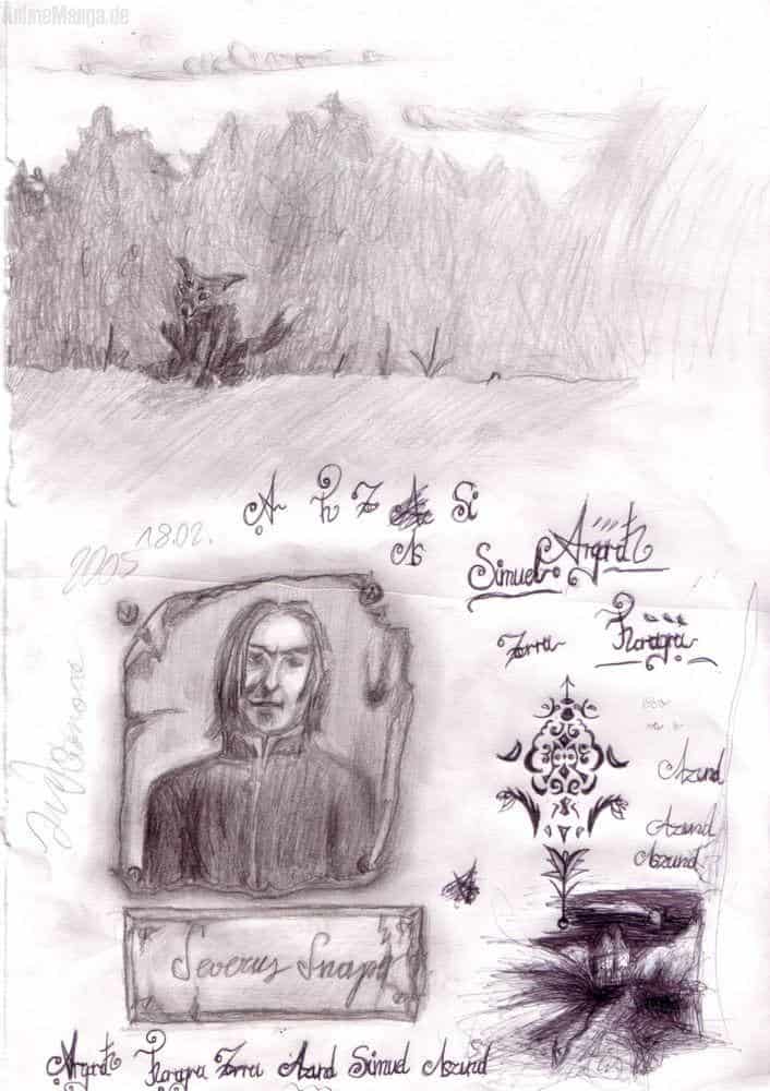 Fuchs, Snape, Muster, Schrift & Landschaft ^^´