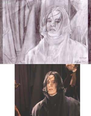 Alan Rickman = "Professor Severus Snape" *;^´