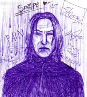 Snape -Kritzelei