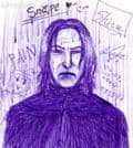 Snape -Kritzelei