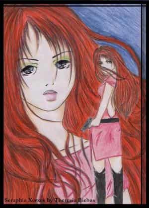 Seraphia Xerxes - WB- Zeichnung