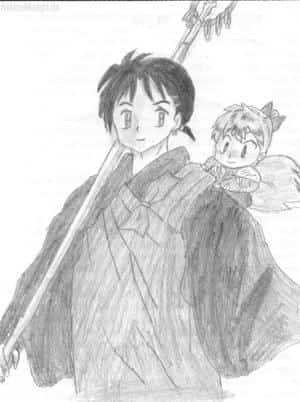Miroku und Shippo