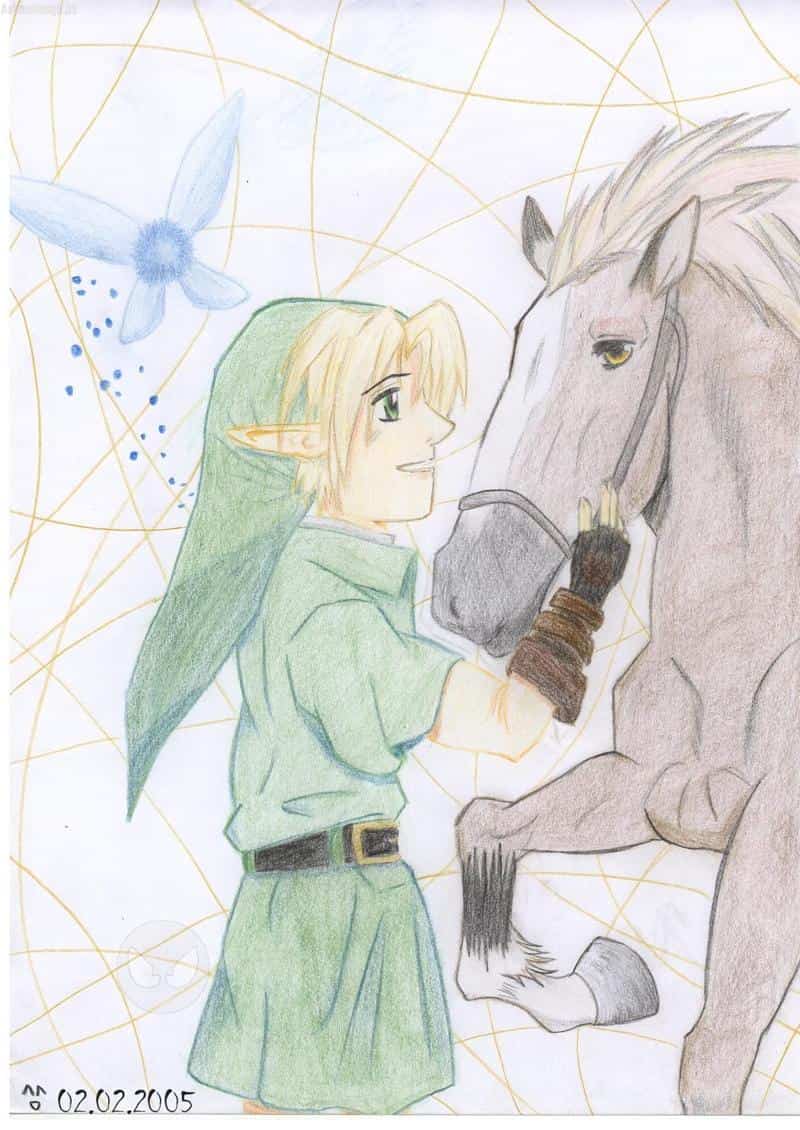 Link mit Epona