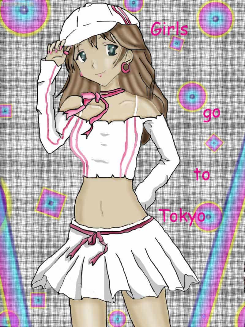 Girls go to Tokyo