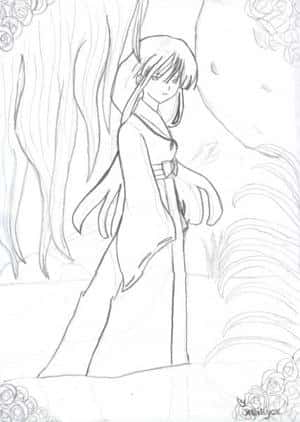 Kikyo im wasser *weiß*