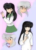 Inuyasha, Kagome und Kikyo