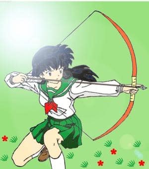 Kagome mit Pfeil und Bogen!