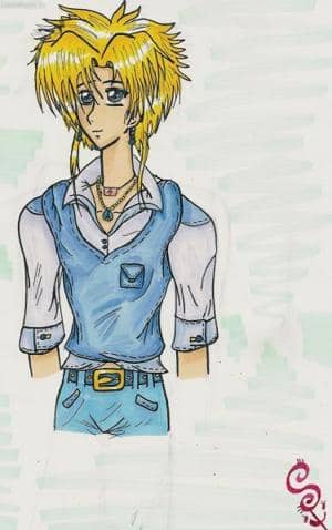 ...ein blonder Junge eben ^_^