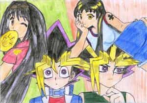 Alex, Yugi; Yami und Isa