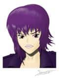 Major Motoko Kusanagi aus Ghost in the Shell S.A.C.