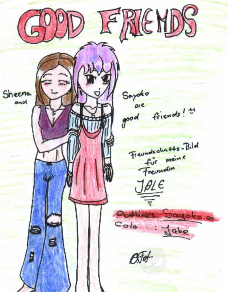 Noch ne Colo von Sayo-chans Bild ^^ von dem schöööönen "good friends"!!!