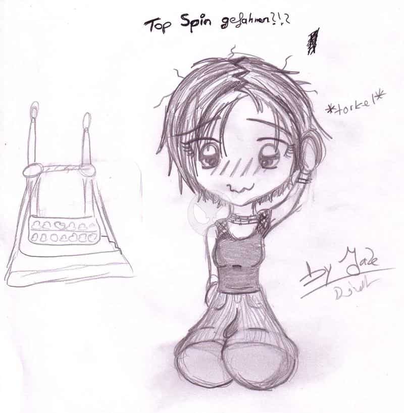 Wohl Top Spin gefahren?