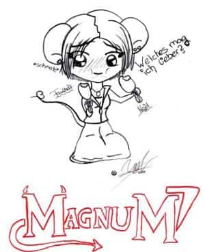 Magnum 7 Sünden... *jammijammi* (Outlines)