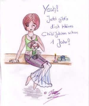 HUUUH!! EIN JAHR JALEEEE!!!!!!!!!!!!!!