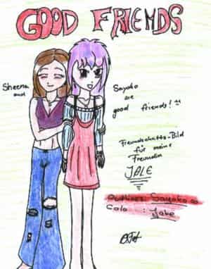 Noch ne Colo von Sayo-chans Bild ^^ von dem schöööönen "good friends"!!!