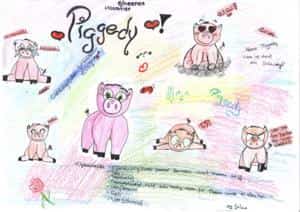 Piggedy coloriert ^^ Für sayo-chan!