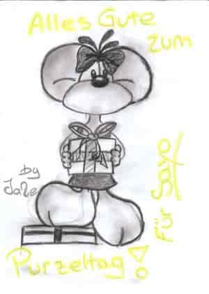 ALLES GUTE ZUM PURZELTAG (nachträglich) SAYOKOOOOOOOOOOOOOOO!!!!! *knuddel*