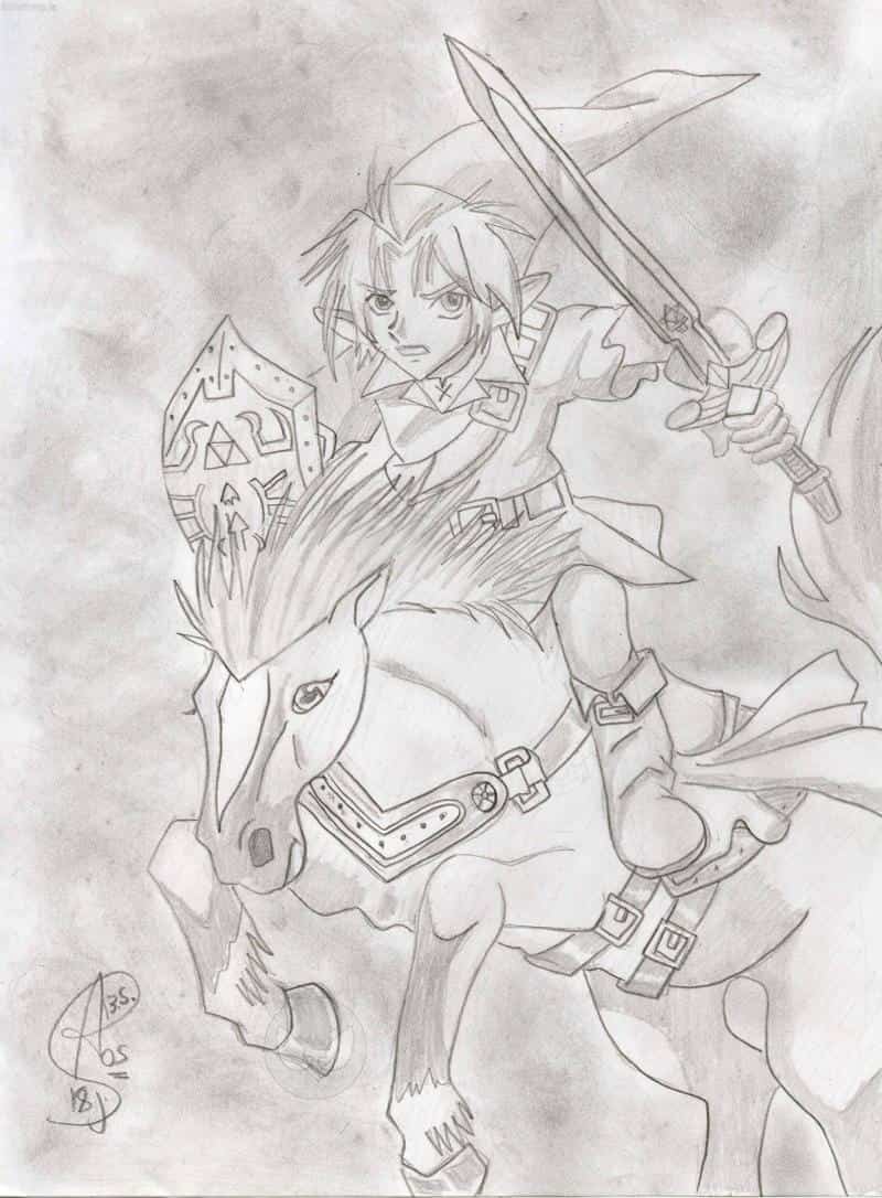 Link und Epona