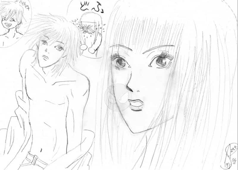 Sabber Sensation ~ Skizze