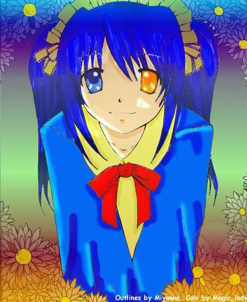 Outlines by Miyanko, Colo von mir ~ Blind enough?