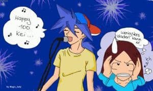 Happy 100 Kei - Computercoloversion