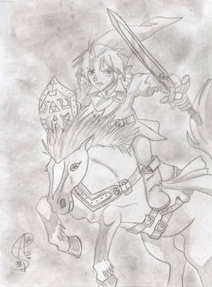 Link und Epona