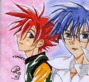 Daisuke Niwa und Satoshi Hiwatari