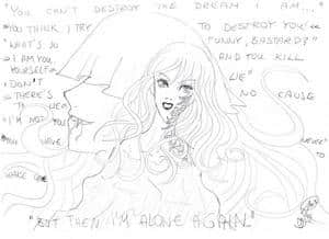 Alone again... ~ Skizze