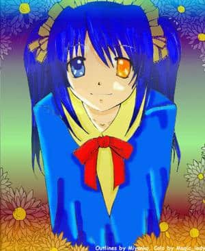 Outlines by Miyanko, Colo von mir ~ Blind enough?