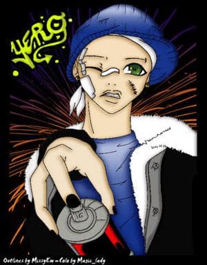 Outlines by MissyEm, Colo von mir ~ Grafiti Style