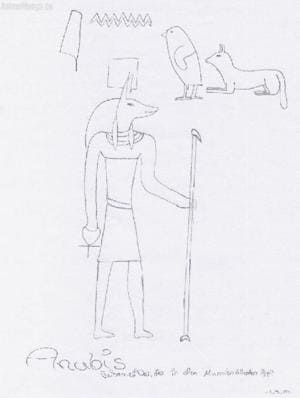 Anubis, Beiname:"Der,der in denMZumienbinden ist"
