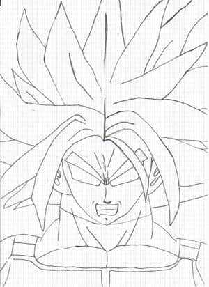 Trunks sehr Böse nach der Vollendung von Cell