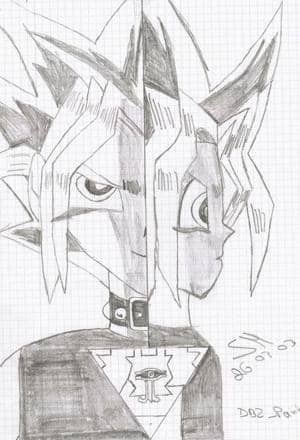 Yuui Muto und Yami-Yugi