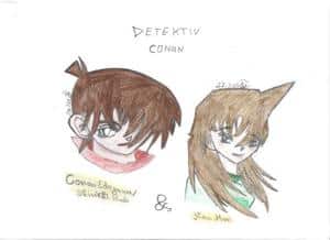 Conan und seine große liebe Ran Mori!